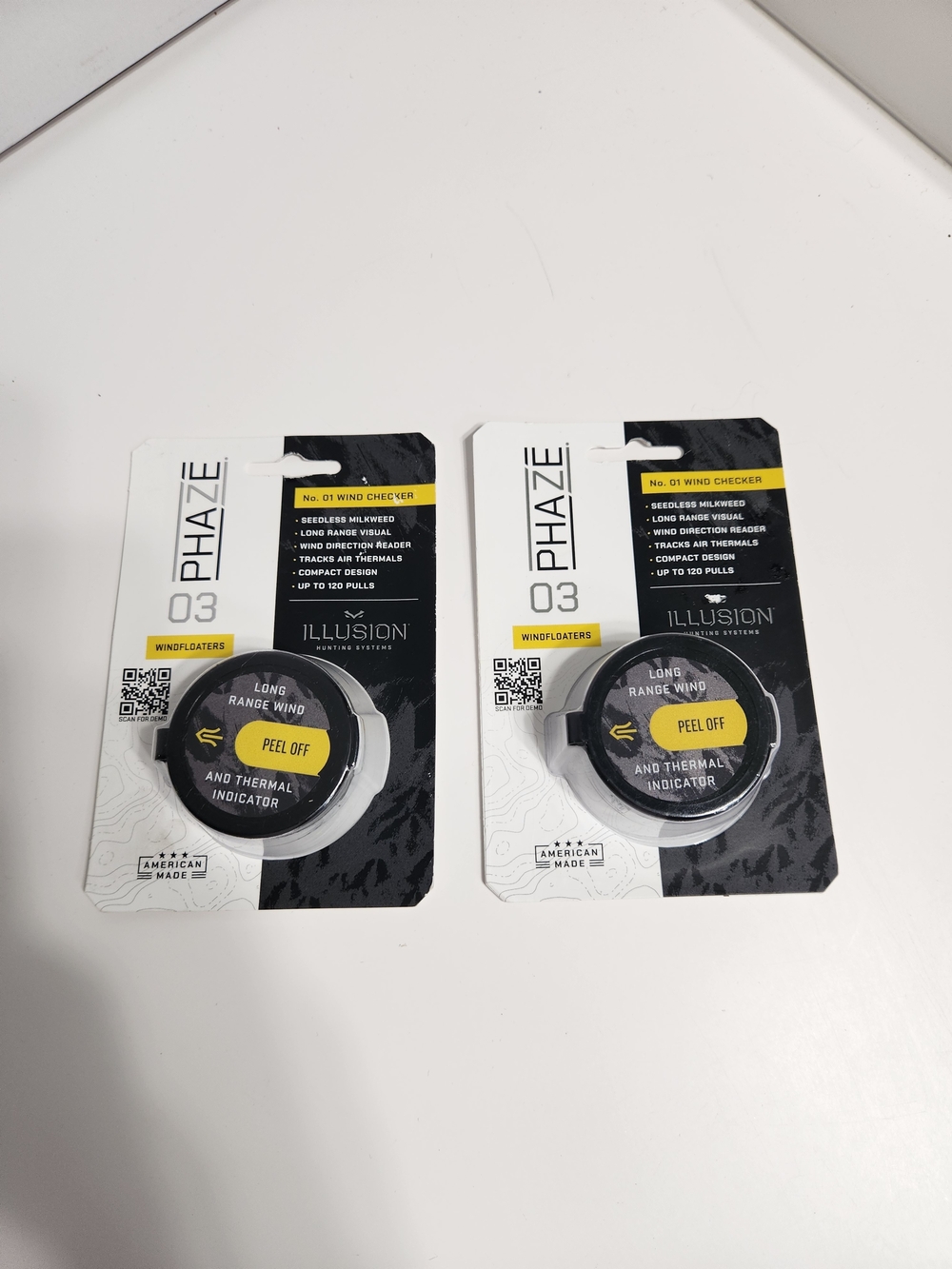 Illusion Systems Phaze 03 Windfloaters Wind Checker Item #621 for Hunters (2 Pk)